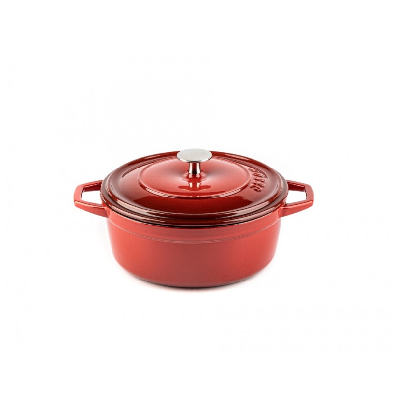 Pentola profonda in ghisa Solagio, Rubin, Ф12 - 