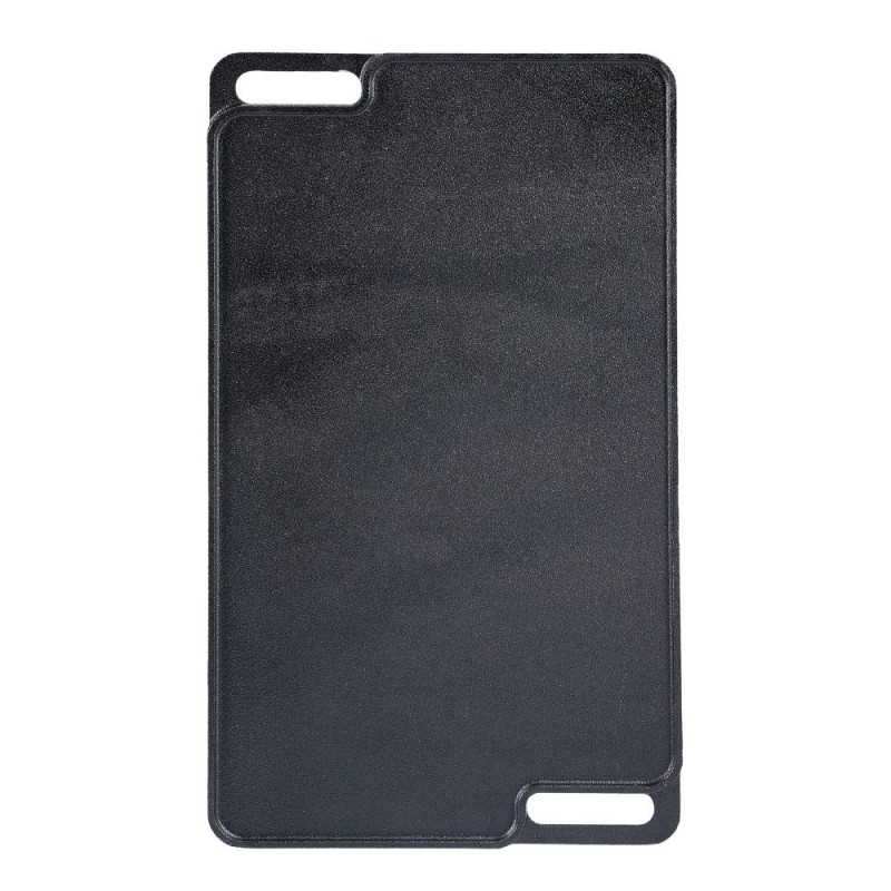 Piastra grill in ghisa doppia faccia, 46x26 cm | Piastra in ghisa |  |