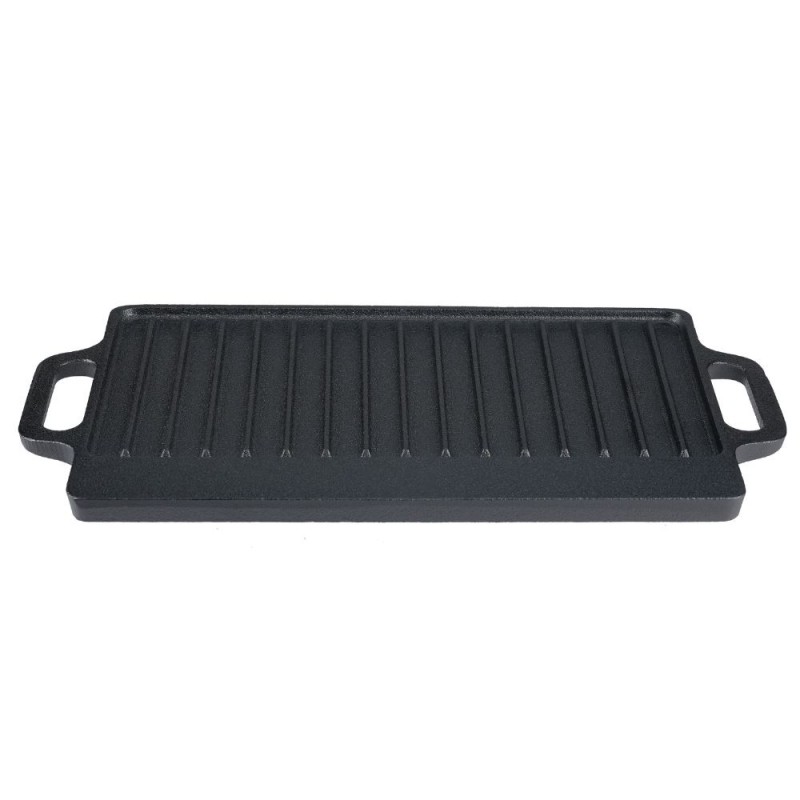 Piastra grill in ghisa doppia faccia, 38x23 cm - Confronto dei Prodotti