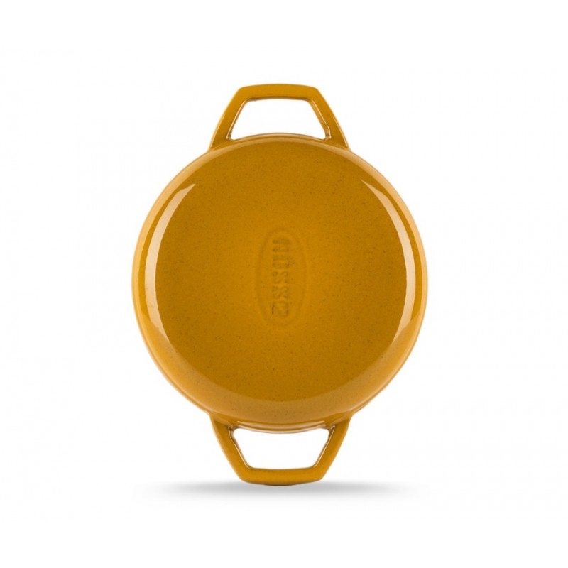 Padella in ghisa con due manici smaltata Hosse, Dijon, Ф19cm | Padella piatta in ghisa | Padella in ghisa |