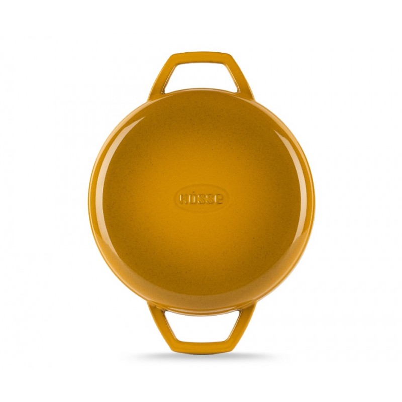 Padella in ghisa con due manici smaltata Hosse, Dijon, Ф22cm | Padella piatta in ghisa | Padella in ghisa |